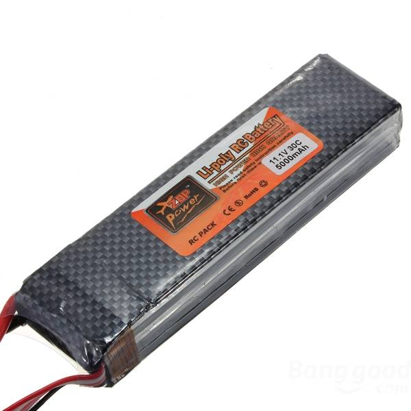 1.1V 5000mAh 3S1P Lipo Battery