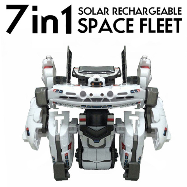 7 In 1 Solar Space Fleet