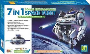 7 In 1 Solar Space Fleet