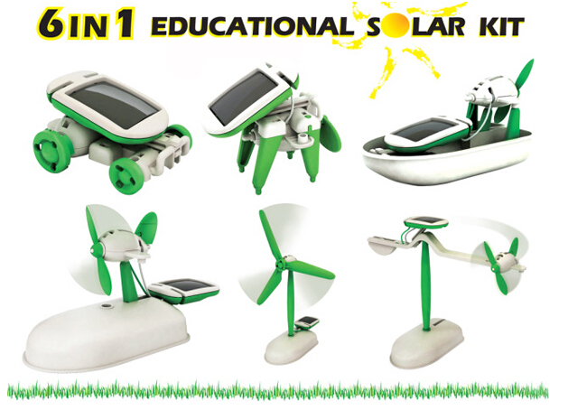 6 In 1 Solar Robot